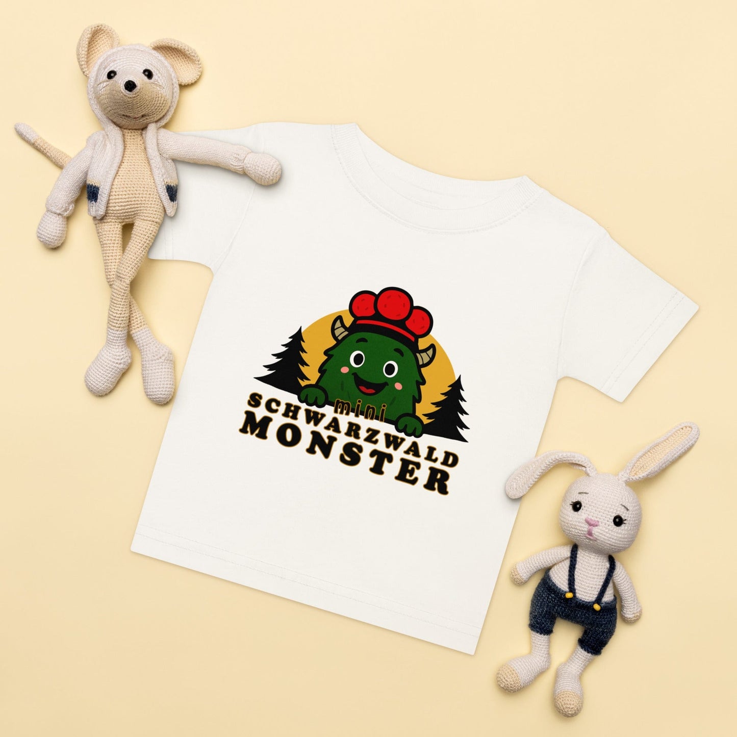 Schwarzwaldmonster Baby / Kleinkind T-Shirt kleines Schwarzwaldmonster