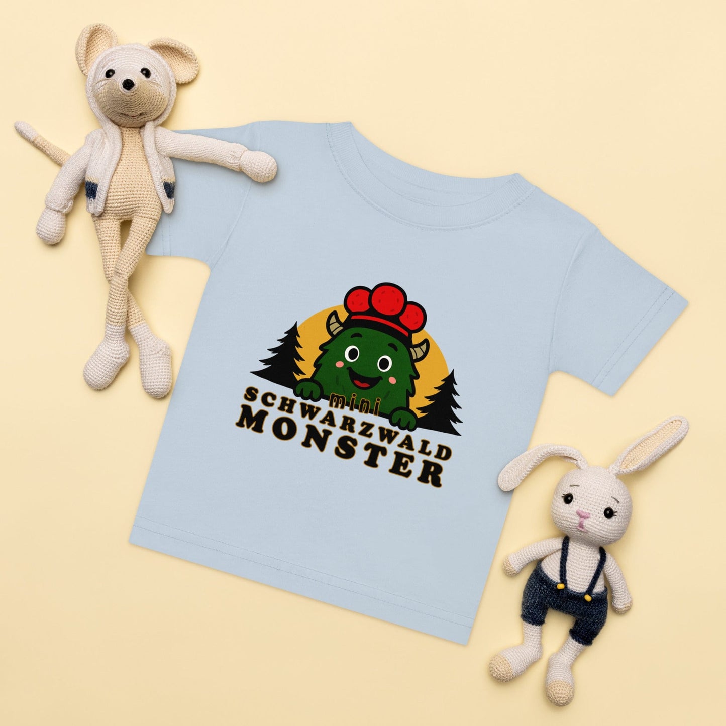 Schwarzwaldmonster Baby / Kleinkind T-Shirt kleines Schwarzwaldmonster