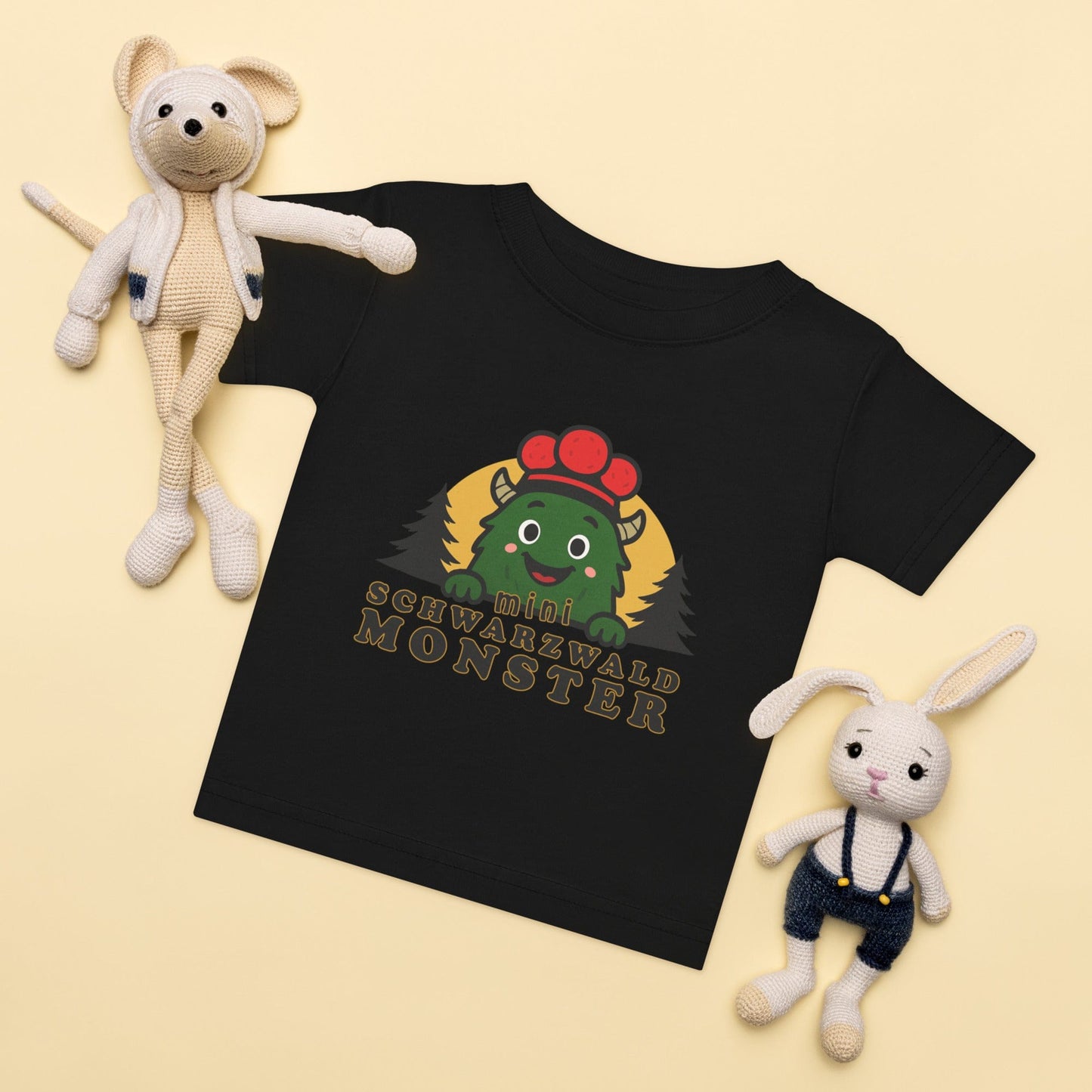 Schwarzwaldmonster Baby / Kleinkind T-Shirt kleines Schwarzwaldmonster
