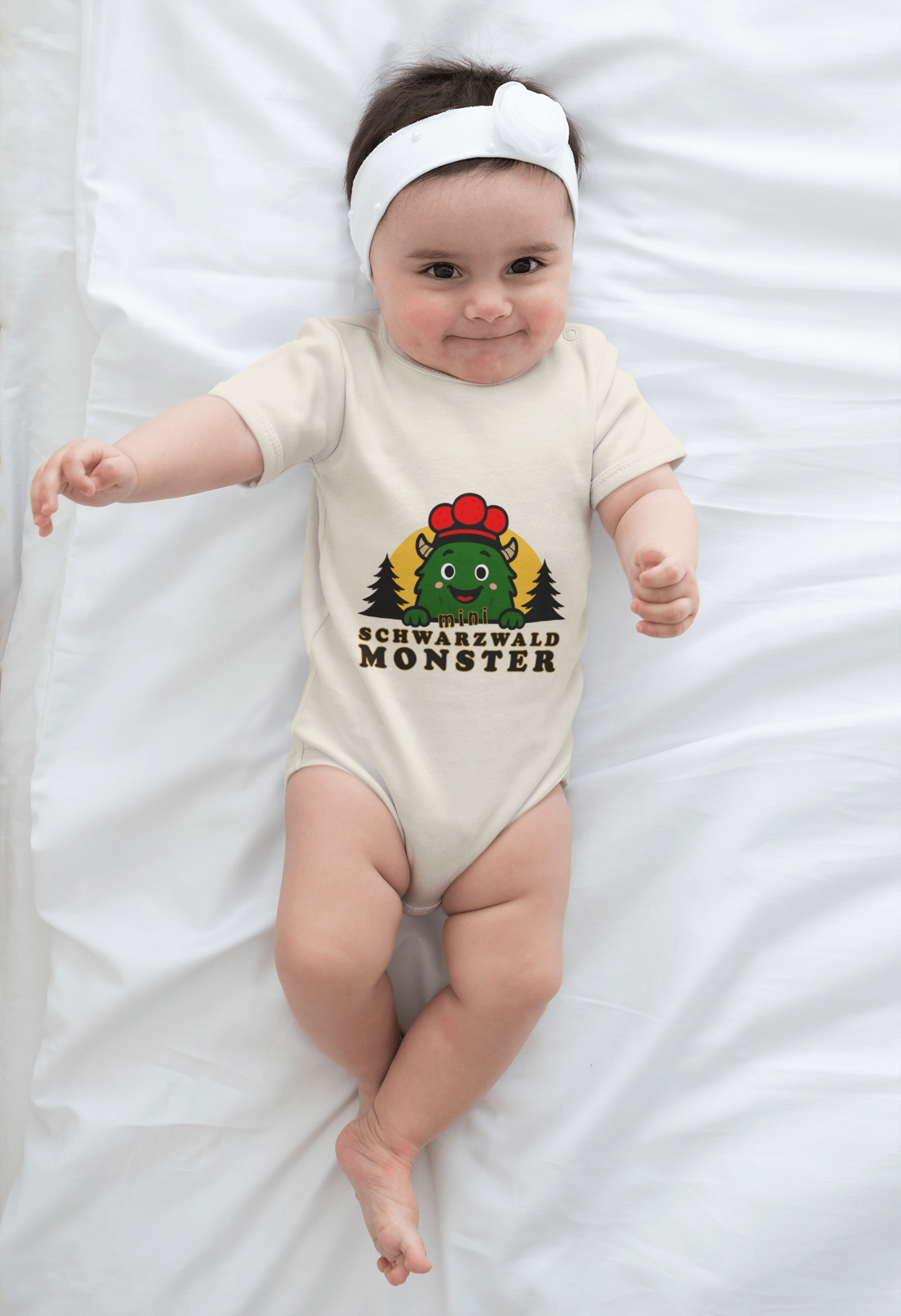 Schwarzwaldmonster Bio Baby-Body Mini Schwarzwaldmonster
