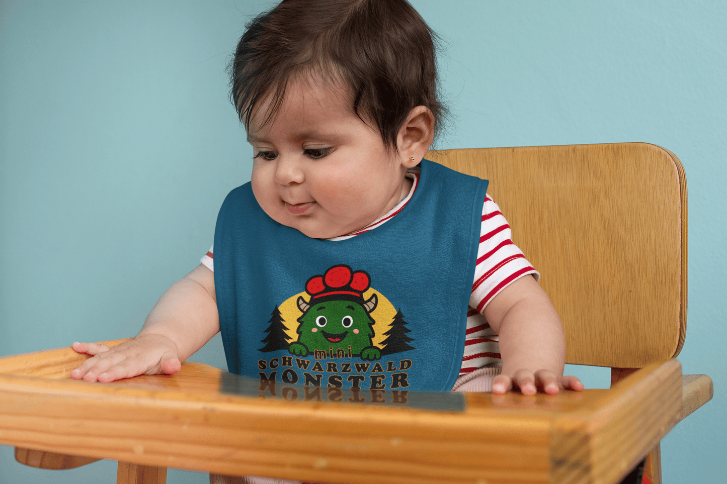 Schwarzwaldmonster Bio Baby Lätzchen Schwarzwaldmonster Original