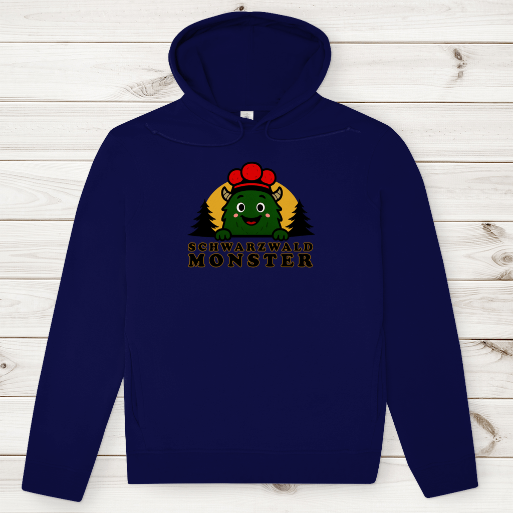 Schwarzwaldmonster Dunkelblau / XS Bio Jungen & Herren Hoodie Schwarzwaldmonster Original