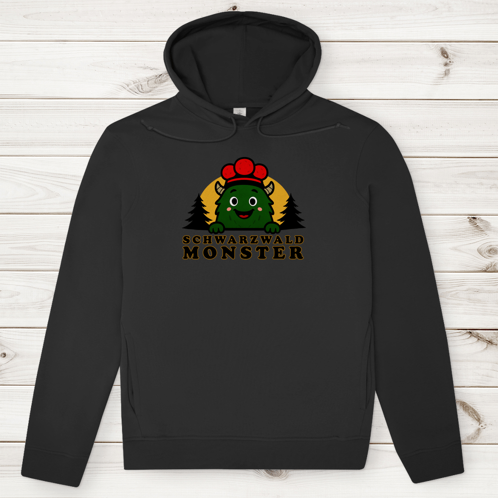 Schwarzwaldmonster Schwarz / XS Bio Jungen & Herren Hoodie Schwarzwaldmonster Original