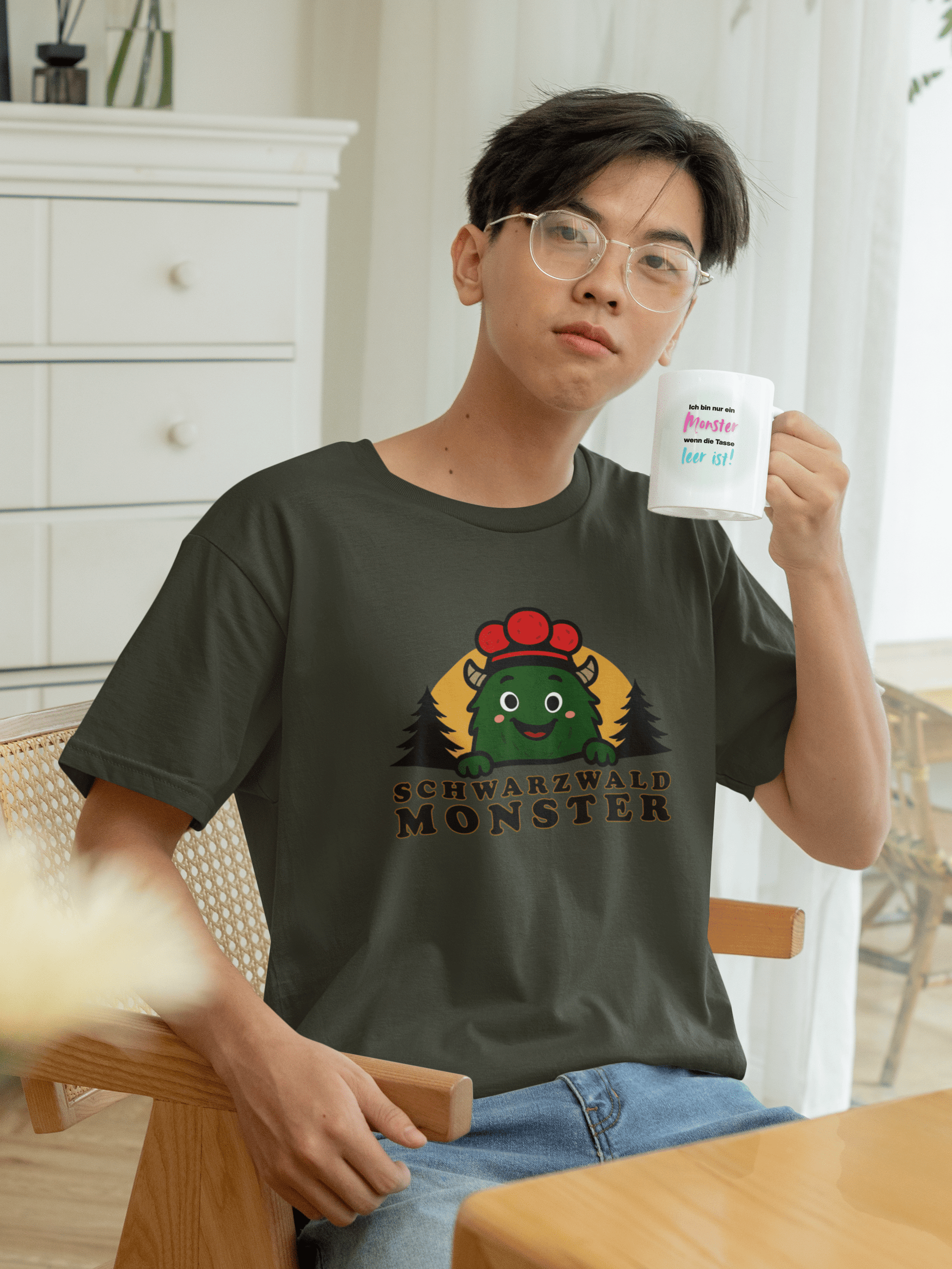 Schwarzwaldmonster Bio Jungen & Herren T-Shirt Schwarzwaldmonster Original
