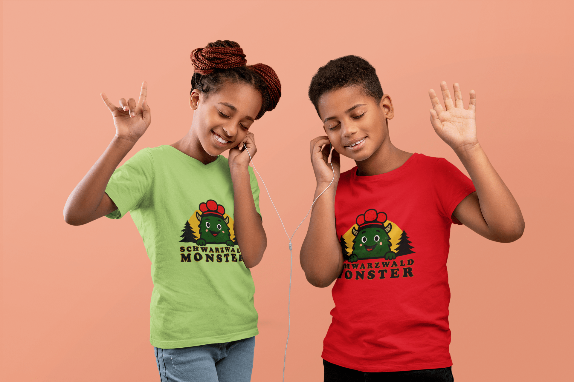 Schwarzwaldmonster Bio Kinder T-Shirt Schwarzwaldmonster Original