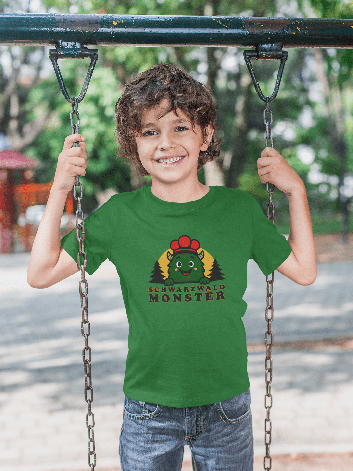 Schwarzwaldmonster Bio Kinder T-Shirt Schwarzwaldmonster Original