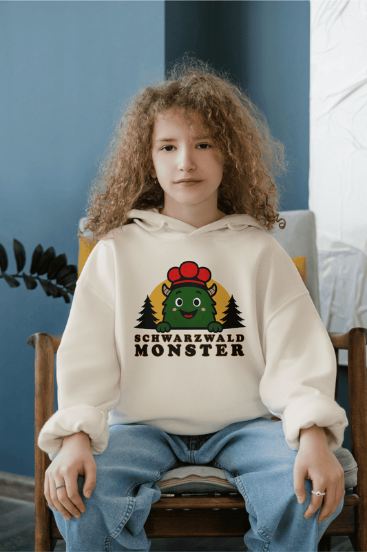 Schwarzwaldmonster Bio Mädchen & Damen Hoodie Schwarzwaldmonster Original