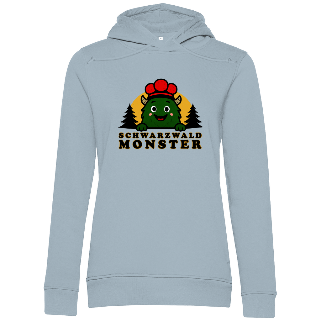 Schwarzwaldmonster Blue Fog / XS Bio Mädchen & Damen Hoodie Schwarzwaldmonster Original
