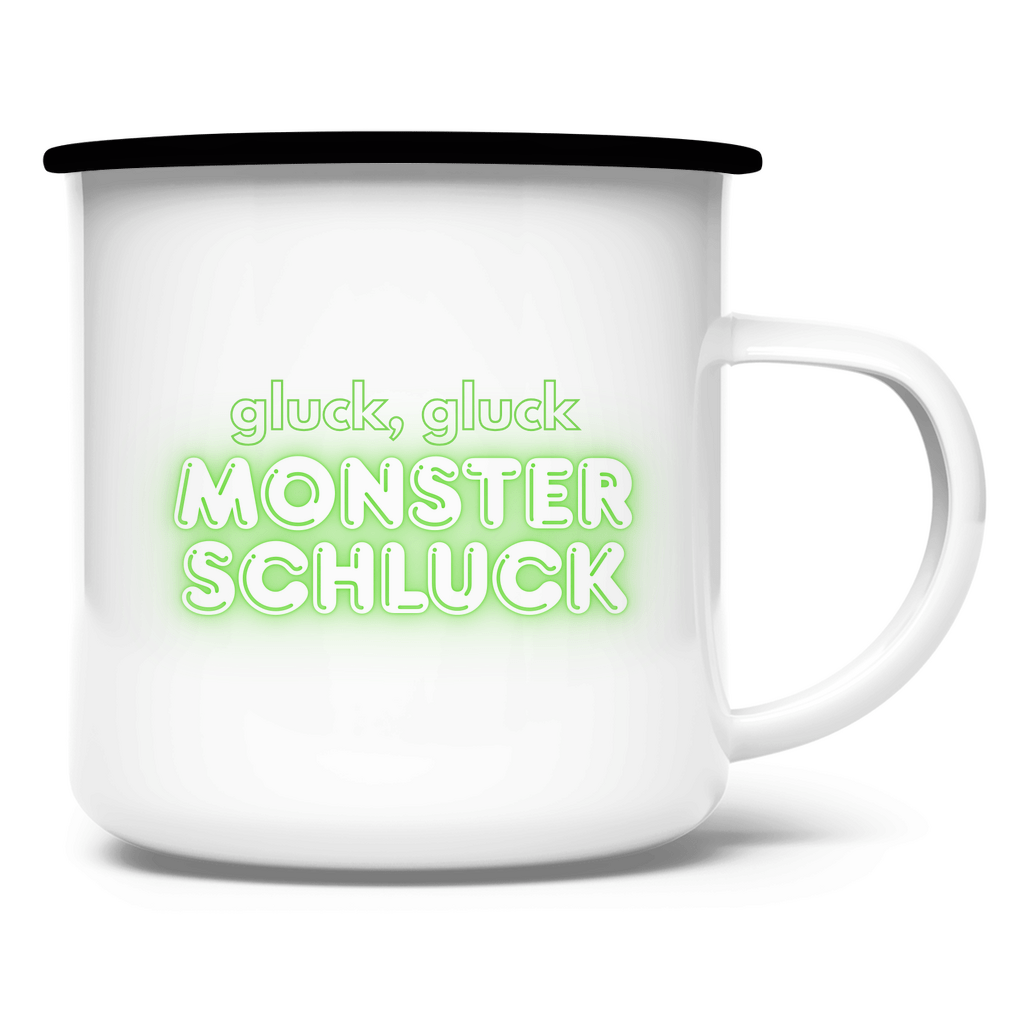 Schwarzwaldmonster Accessories Emaille Tasse Schwarzwaldmonster Original