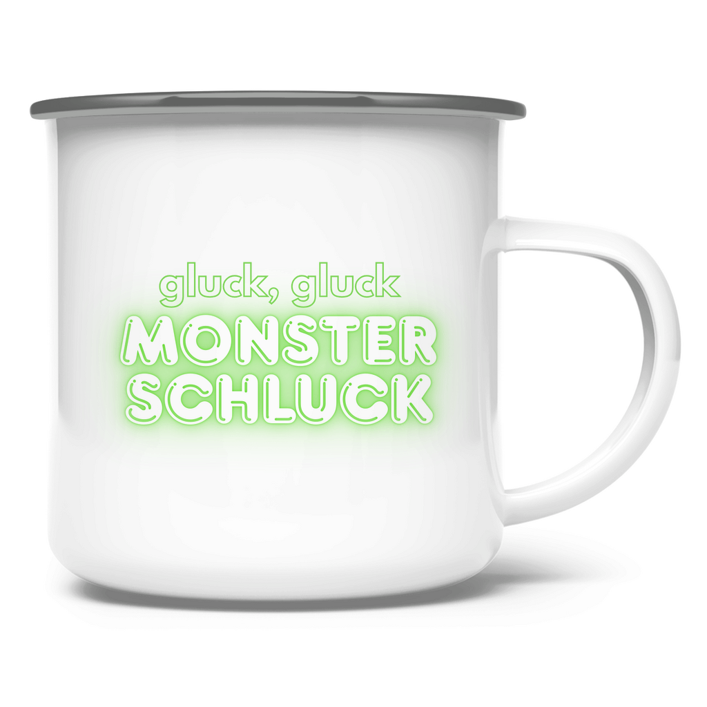 Schwarzwaldmonster Accessories Emaille Tasse Schwarzwaldmonster Original