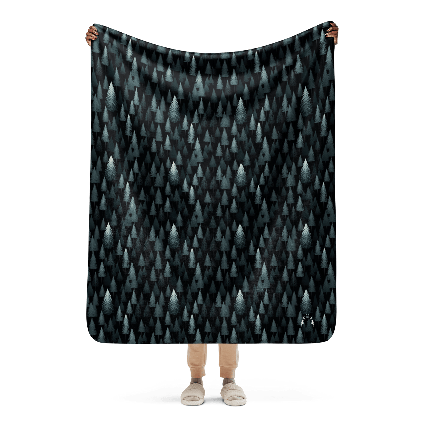 Schwarzwaldmonster Exklusive Sherpa-Decke Schwarzwaldmonster Tannen-Edition