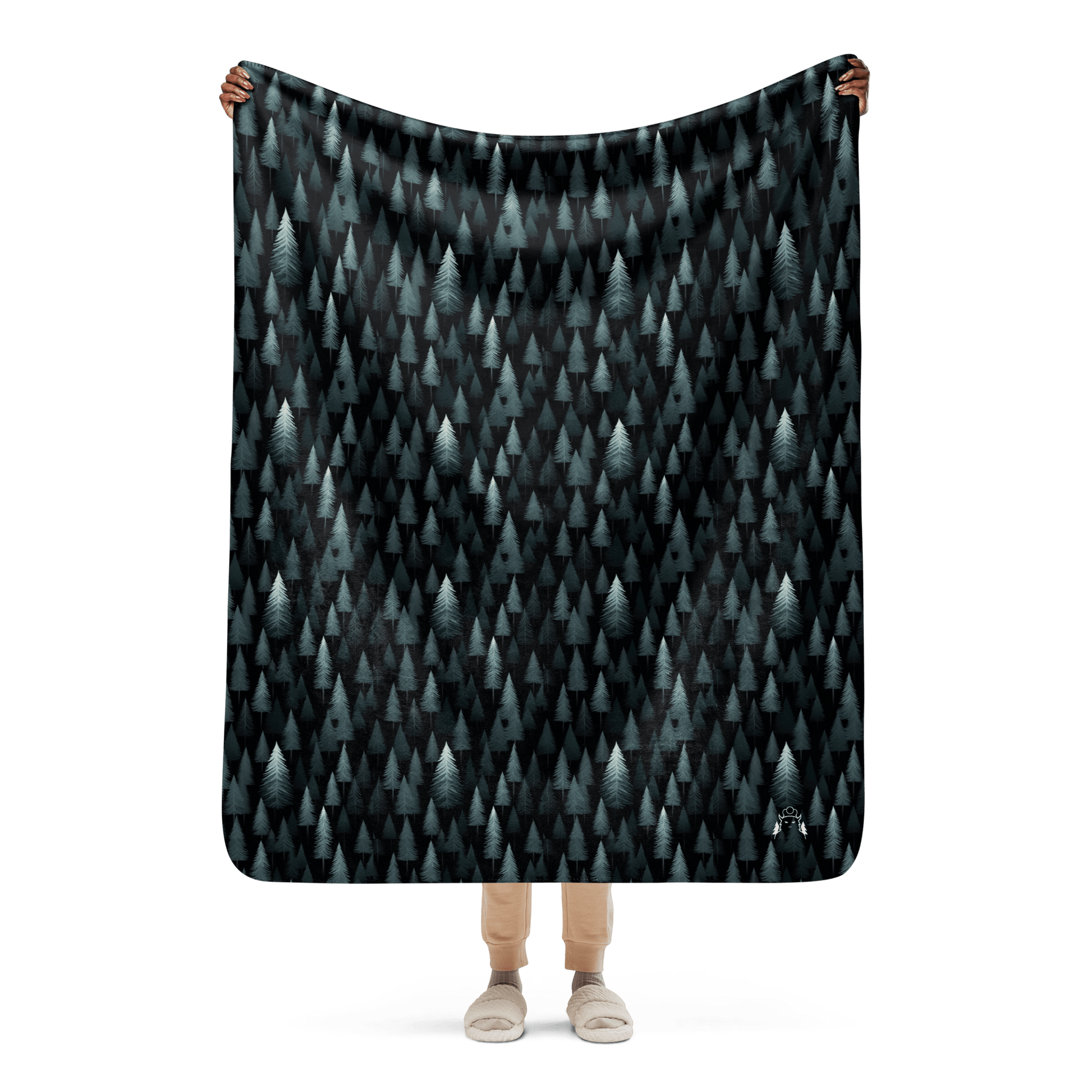 Schwarzwaldmonster Exklusive Sherpa-Decke Schwarzwaldmonster Tannen-Edition