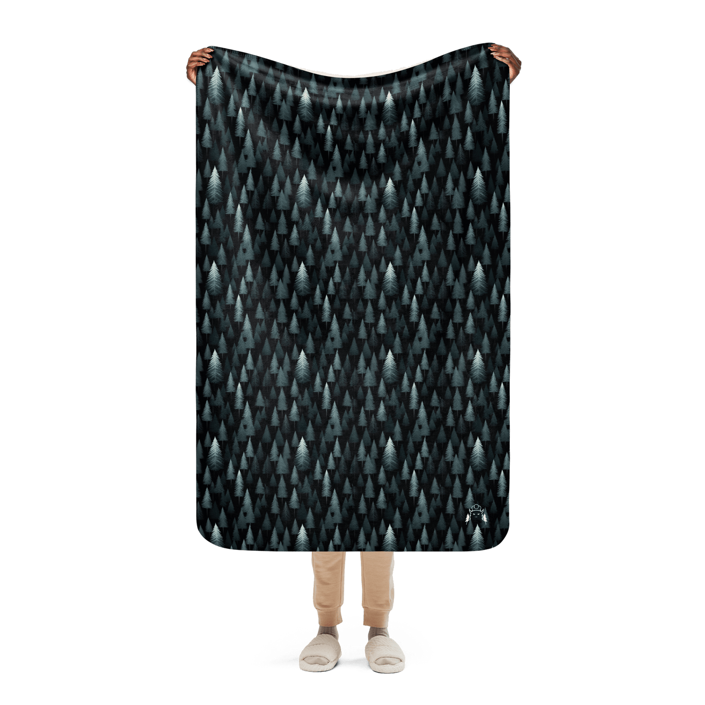 Schwarzwaldmonster Exklusive Sherpa-Decke Schwarzwaldmonster Tannen-Edition