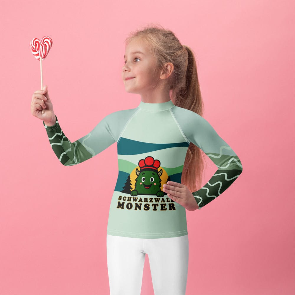 Schwarzwaldmonster 2T Kinder Sonnenschutz-Shirt Schwarzwaldmonster