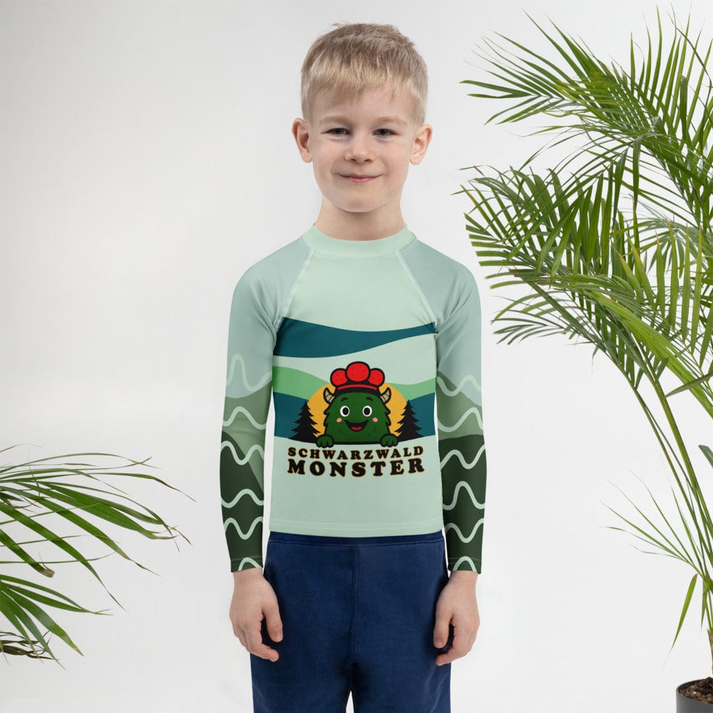 Schwarzwaldmonster Kinder Sonnenschutz-Shirt Schwarzwaldmonster