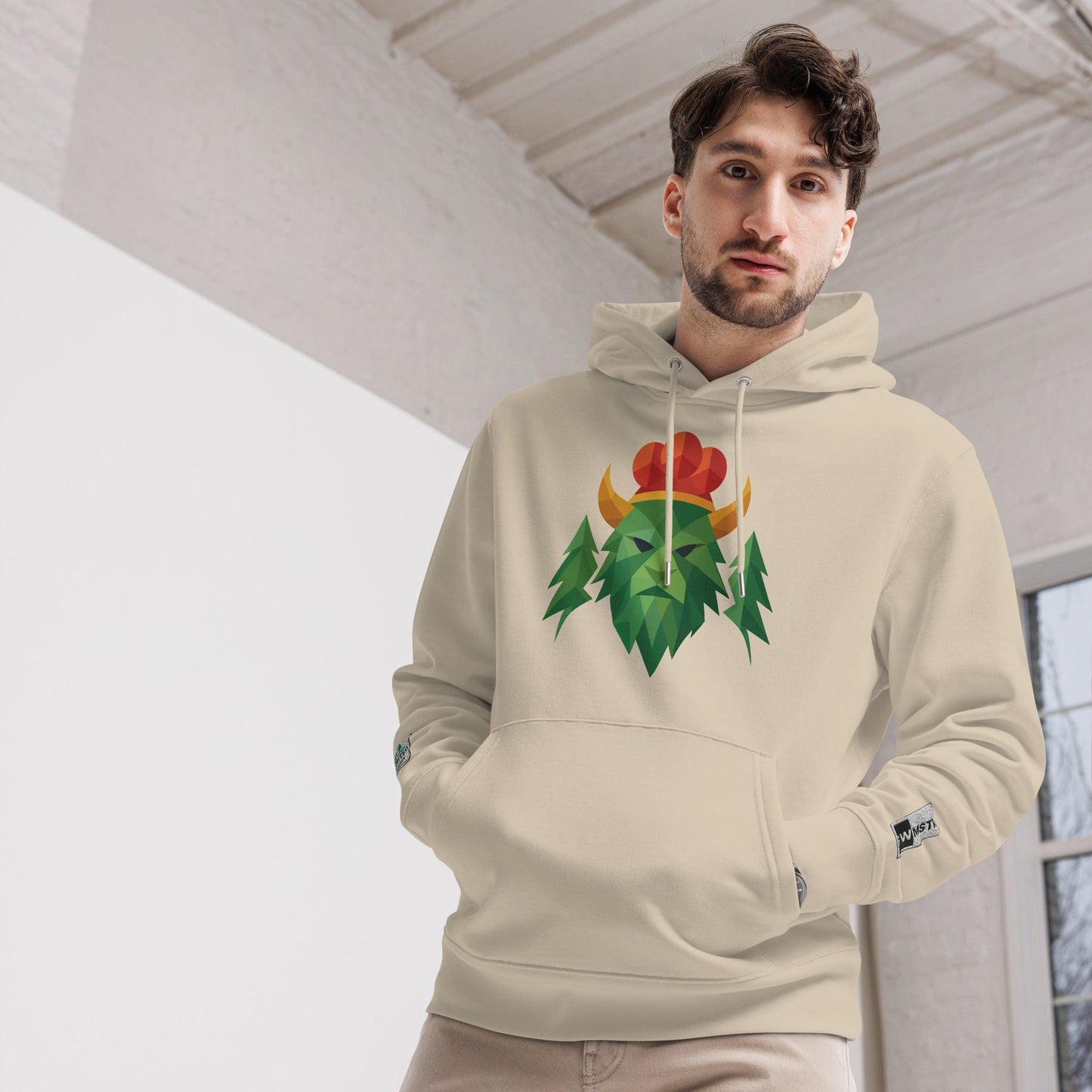 SWMSTR Desert Dust / S Limited Drop Hoodie Schwarzwaldmonster x SWMSTR