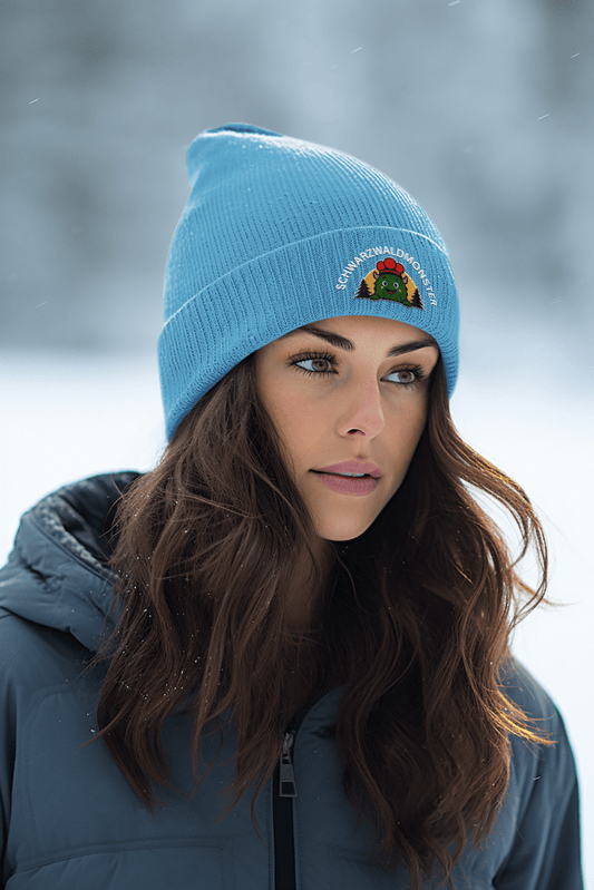 Schwarzwaldmonster Premium Bio Beanie Mütze Schwarzwaldmonster Original