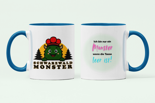 Schwarzwaldmonster Accessories Tasse zweifarbig Schwarzwaldmonster Original